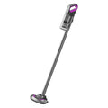 Rose red all-in-one handheld vacuum cleaner with ABS body and 260ml dust cup for mite removal