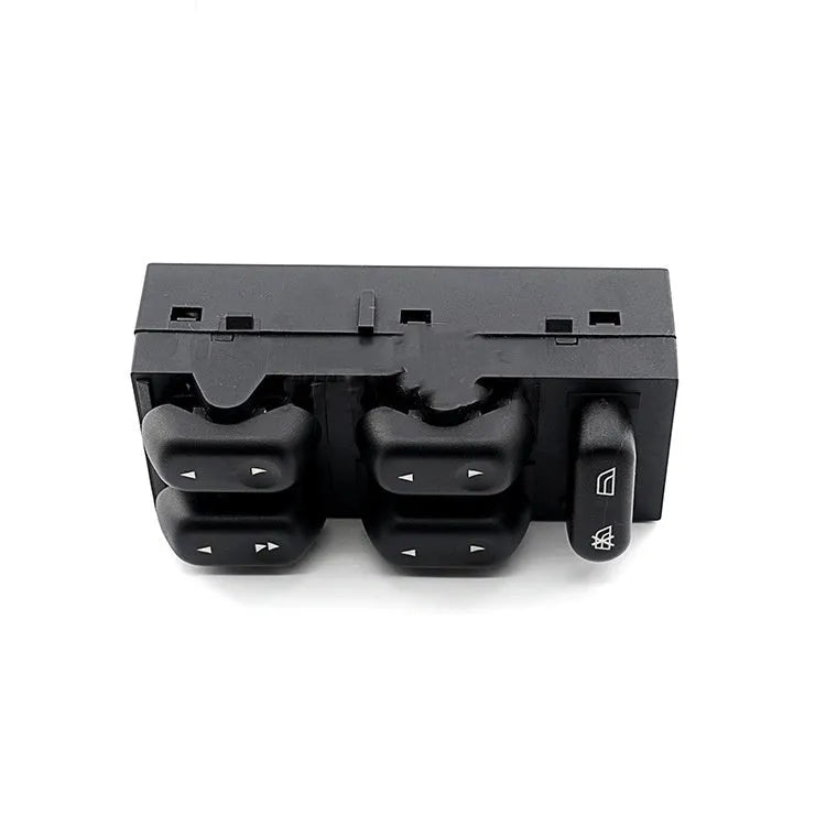 Black electric car window switch for Ford models made of ABS