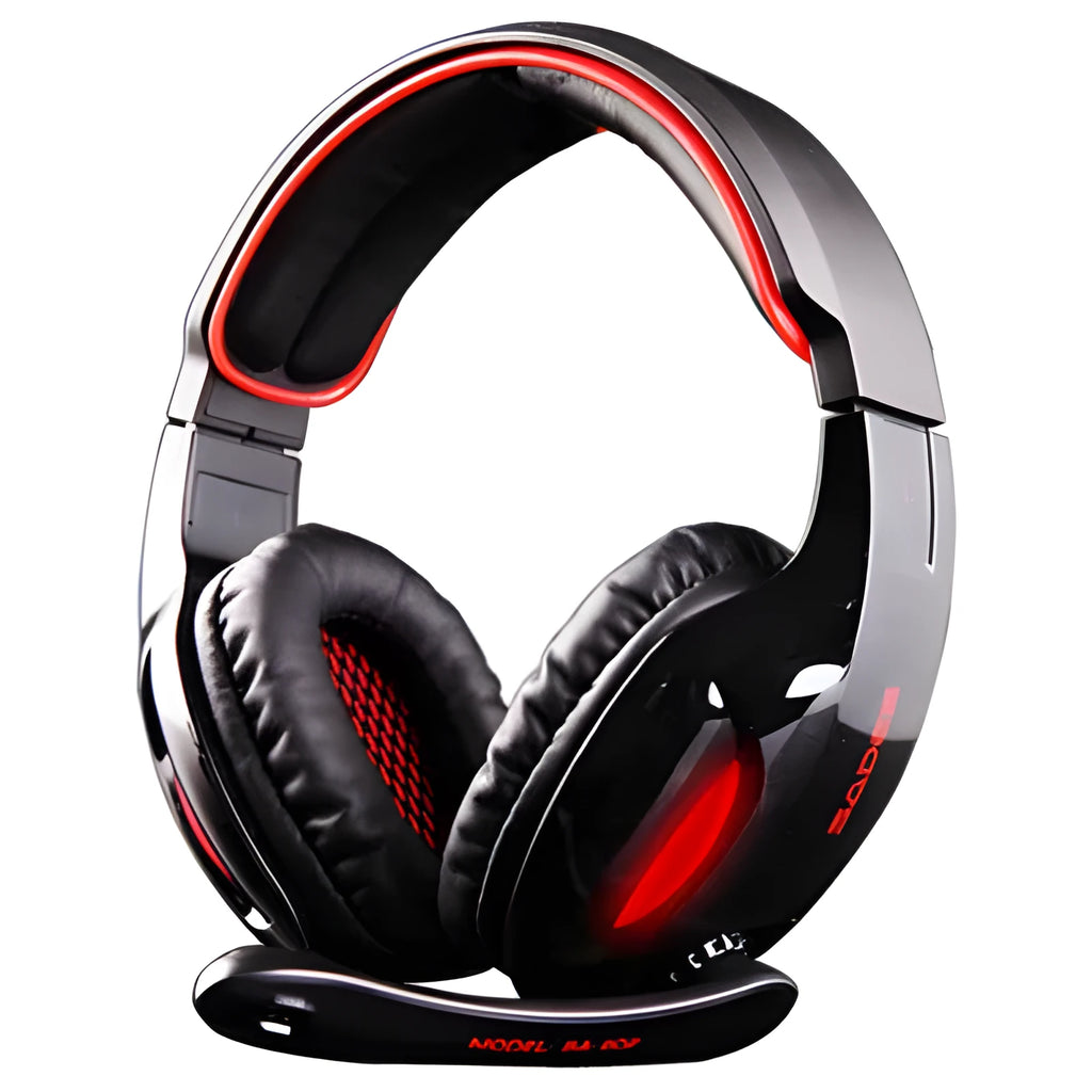 Black SADES SA 902 Hero Alliance wired USB gaming headset for PC with over-ear cups and microphone.