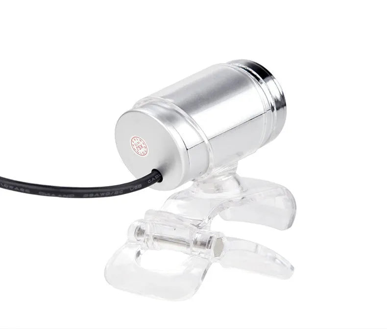 480P HD USB webcam with CMOS sensor, 140cm cable, compact 5.5 * 3cm body, available in five colours