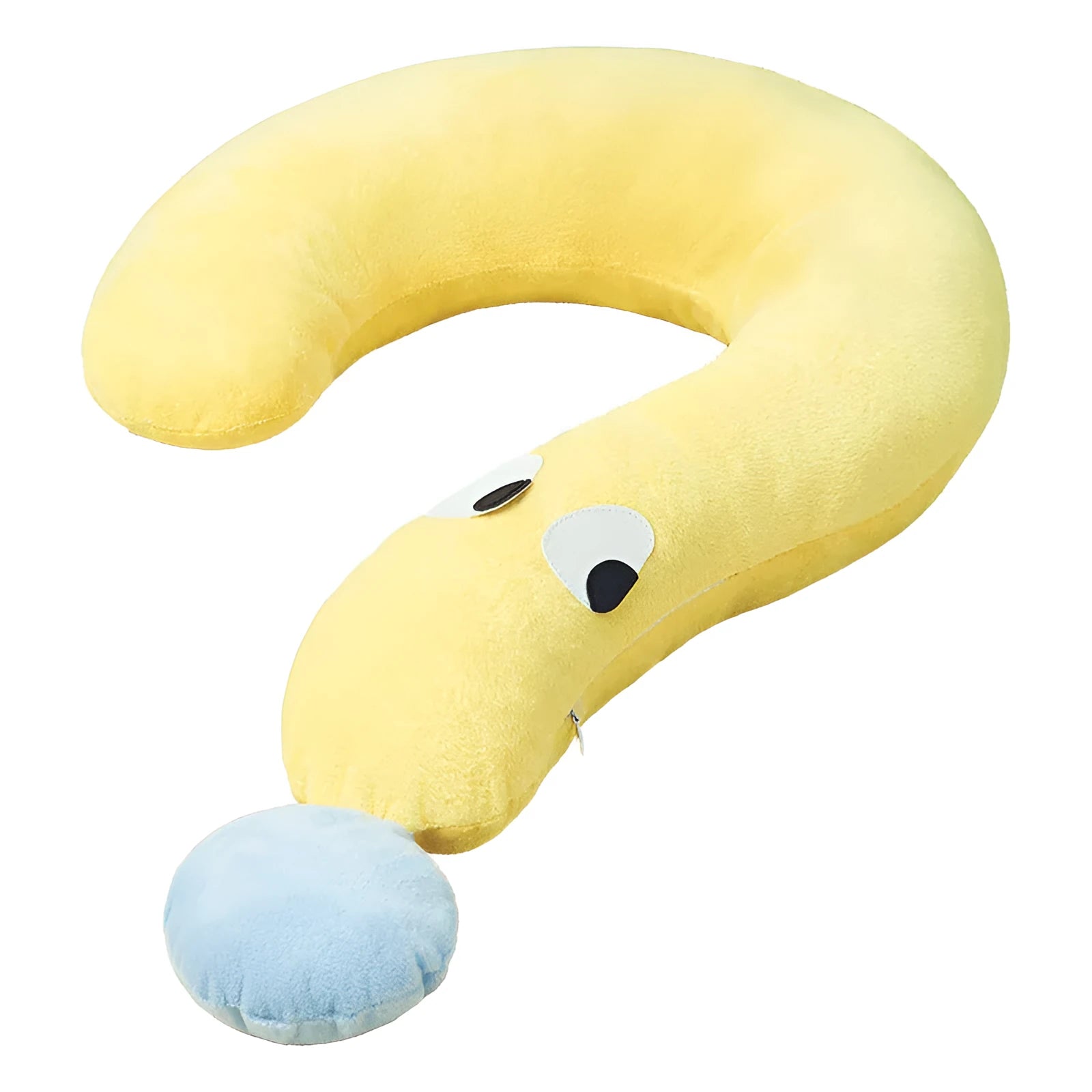 Blue or yellow pet sleeping cushion measuring 62 by 39 centimetres for cats and dogs