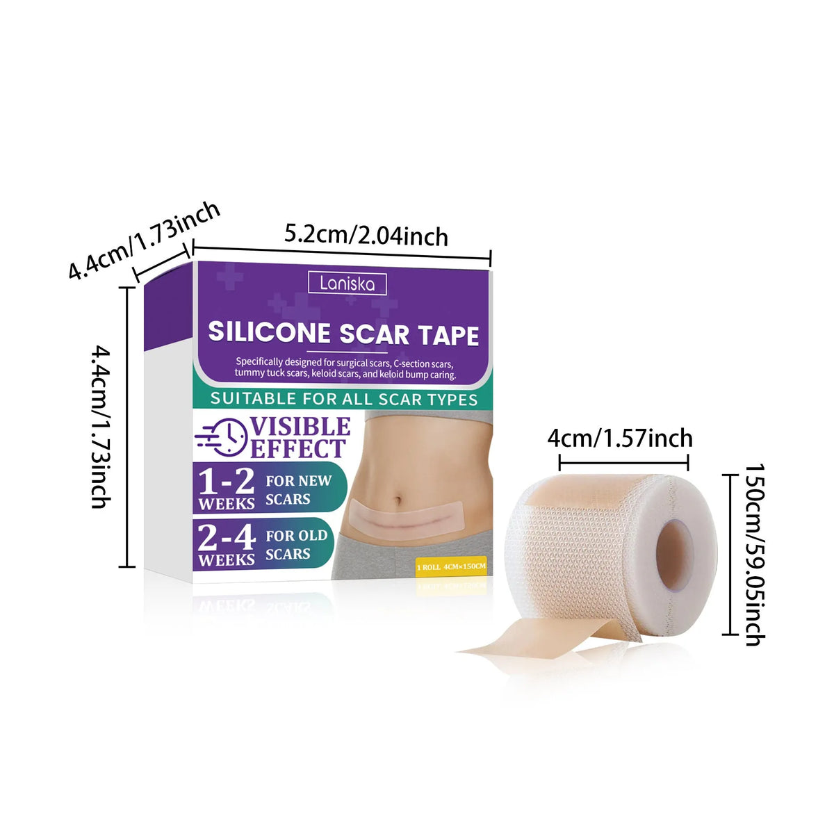 Daily nourishing skin patch with tea tree oil and aloe extract, single 1pc face patch