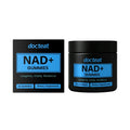 Container of 30 green super food soft candy gummies, a dietary supplement with NAD and nicotinamide nucleoside