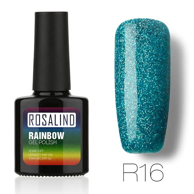 ROSALIND phototherapy gel nail polish bottle in one of 28 colour shades for manicures and pedicures.