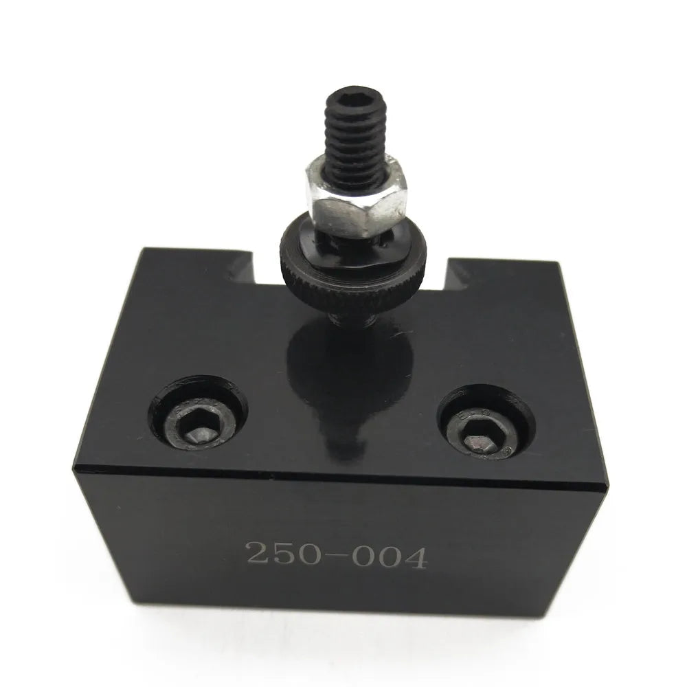 Machifit 250-000 quick change lathe tool post and holder set with M10 fitting.