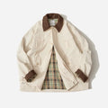 Men's and women's contrast colour casual jacket in polyester with side seam pockets
