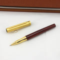 Neutral baozhu ballpoint pen with metal shell in assorted colours including Coffee and Deep Purple