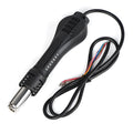 Black constant temperature hot air gun handle for desoldering station with 700W power and adjustable heat