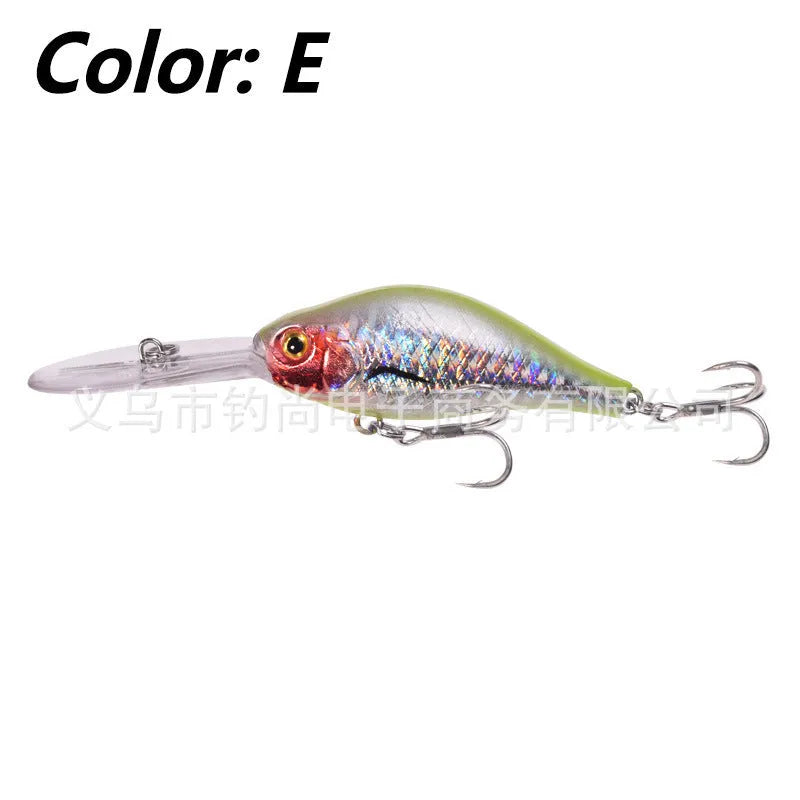 Floating Rock Little Fat Man 10.5cm deep diving fishing lure in multiple colours