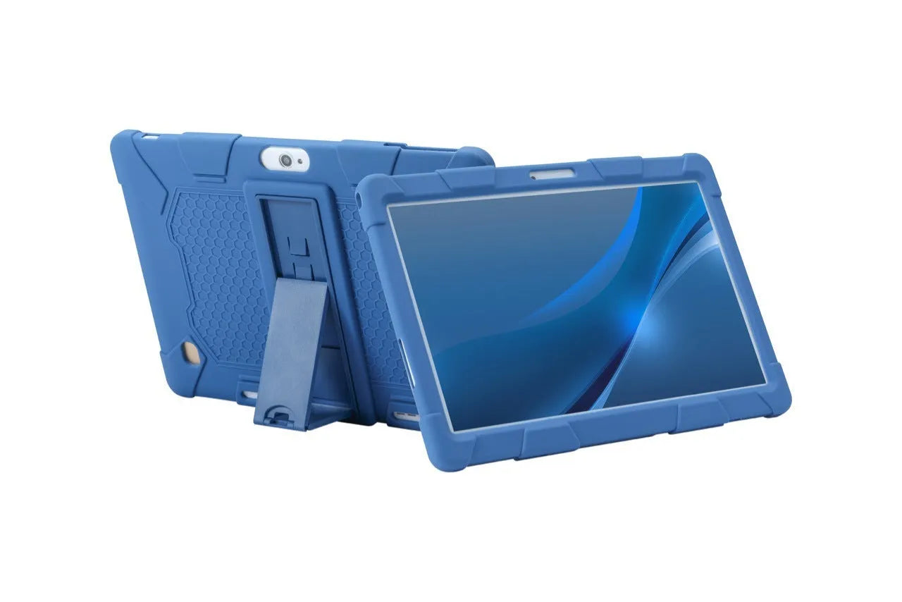 Little Overlord H10 Pro M20 silicone tablet case with built-in stand in multiple colour options