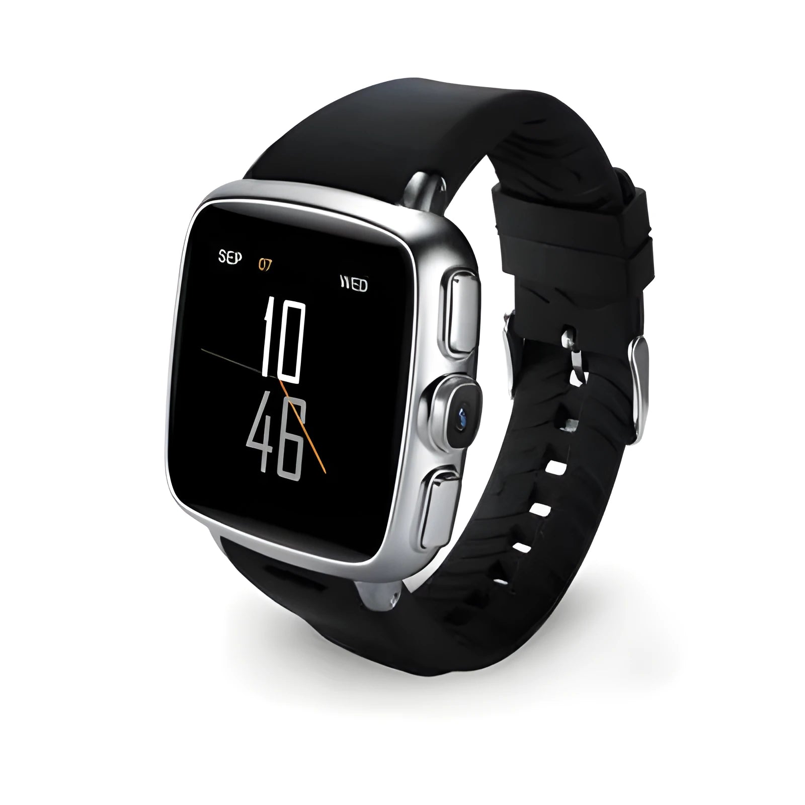 Z01 smart watch with 1.54 inch screen showing time display on wrist