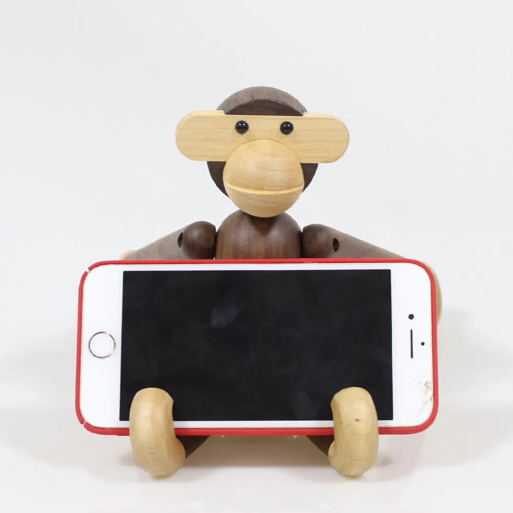 Small brown wooden craft gift 20cm high for personal gifting