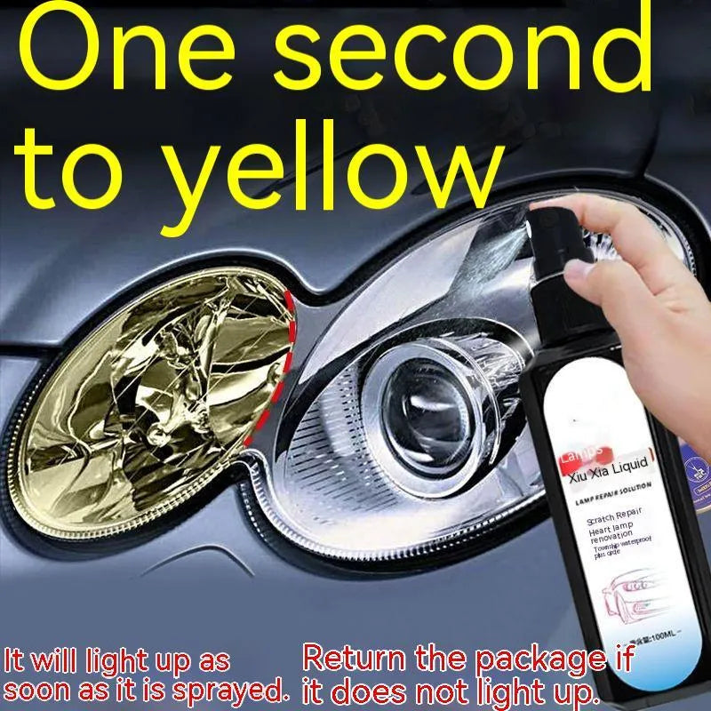100 ml bottle of car headlight renovation repairing liquid for lens restoration