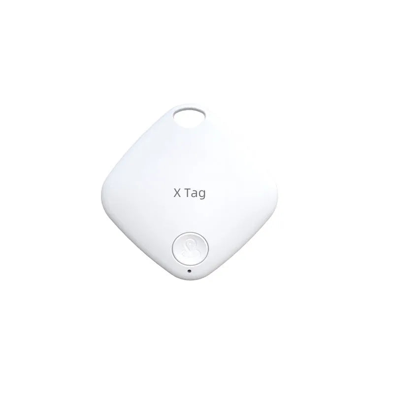 Small black Bluetooth tracker device for anti-lost positioning of keys and wallets