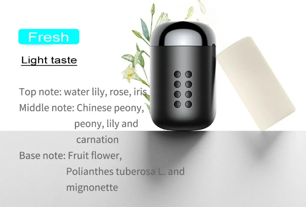 Car air freshener aromatherapy neutral fragrance for vehicle interior, available in multiple models