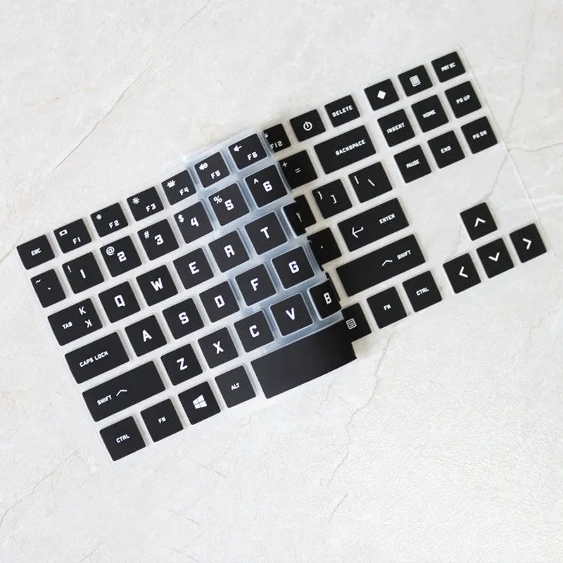 15.6 inch PVC keyboard membrane for Shadow Elf 6 Ryzen Edition in transparent colour