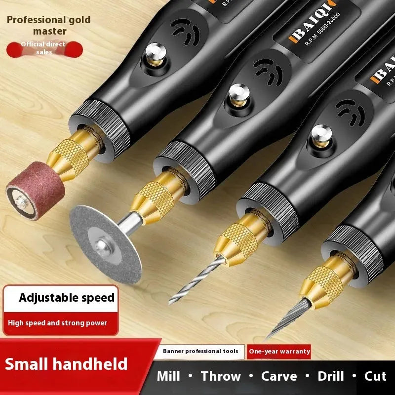 Small handheld electric polishing machine right angle grinder 12W for grinding weld seams