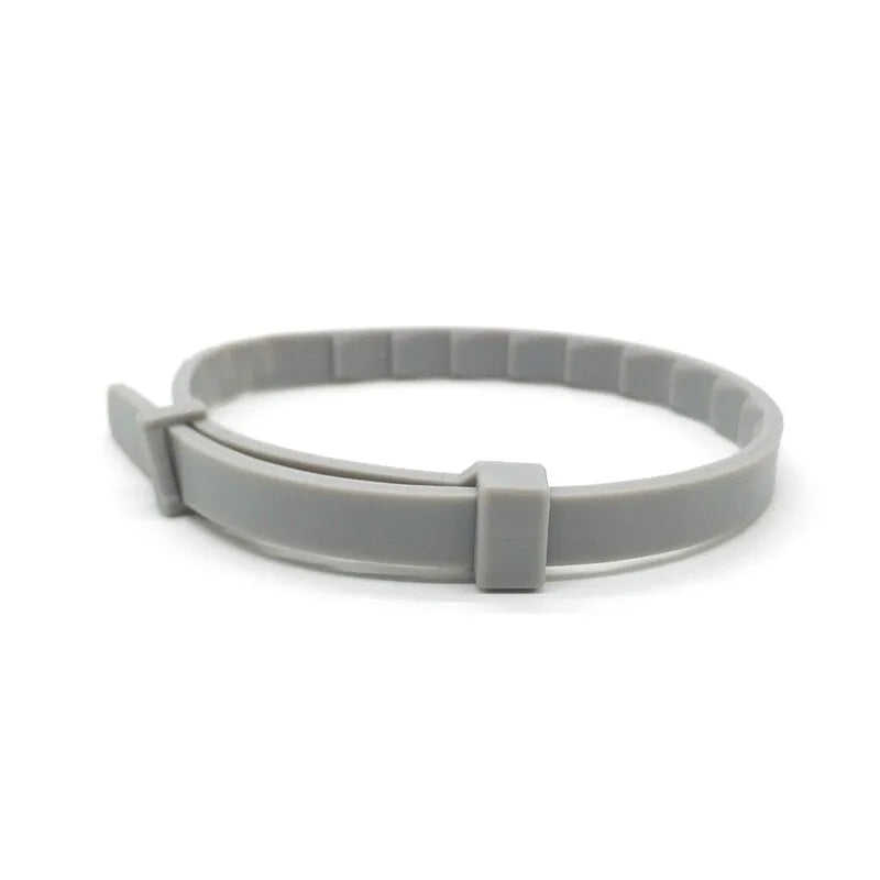 Dog mosquito repellent collar, waterproof plastic, grey and green, 38cm 62cm 63cm sizes