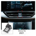Goodway dashboard mobile phone holder with 360-degree rotating bracket and snap-on mounting base