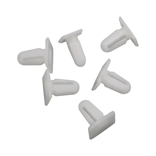 60 D318 colour PA66 plastic automobile trim nails and buckles for vehicle interior panel attachment