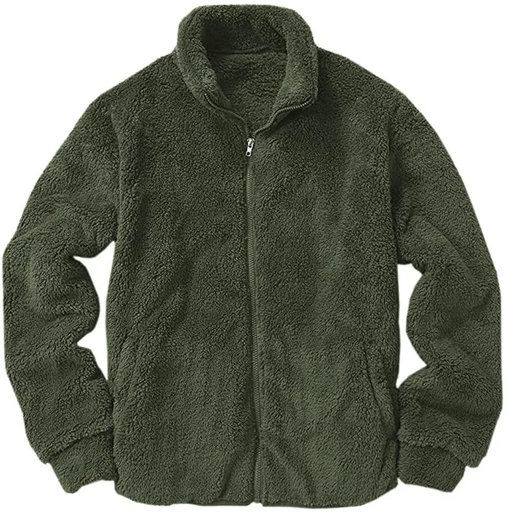 Men's solid colour hooded jacket in polyester, casual style, available in five colours and sizes M to XXL