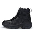 US Army Delta Tactical Boots in black and sand colours with rubber sole for outdoor activities