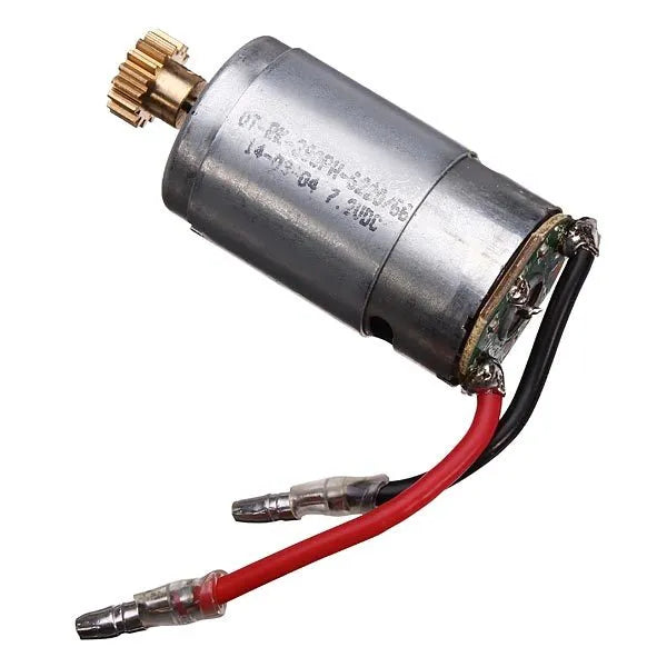 Original 390 motor replacement part for Weili 1:18 series RC cars as shown colour