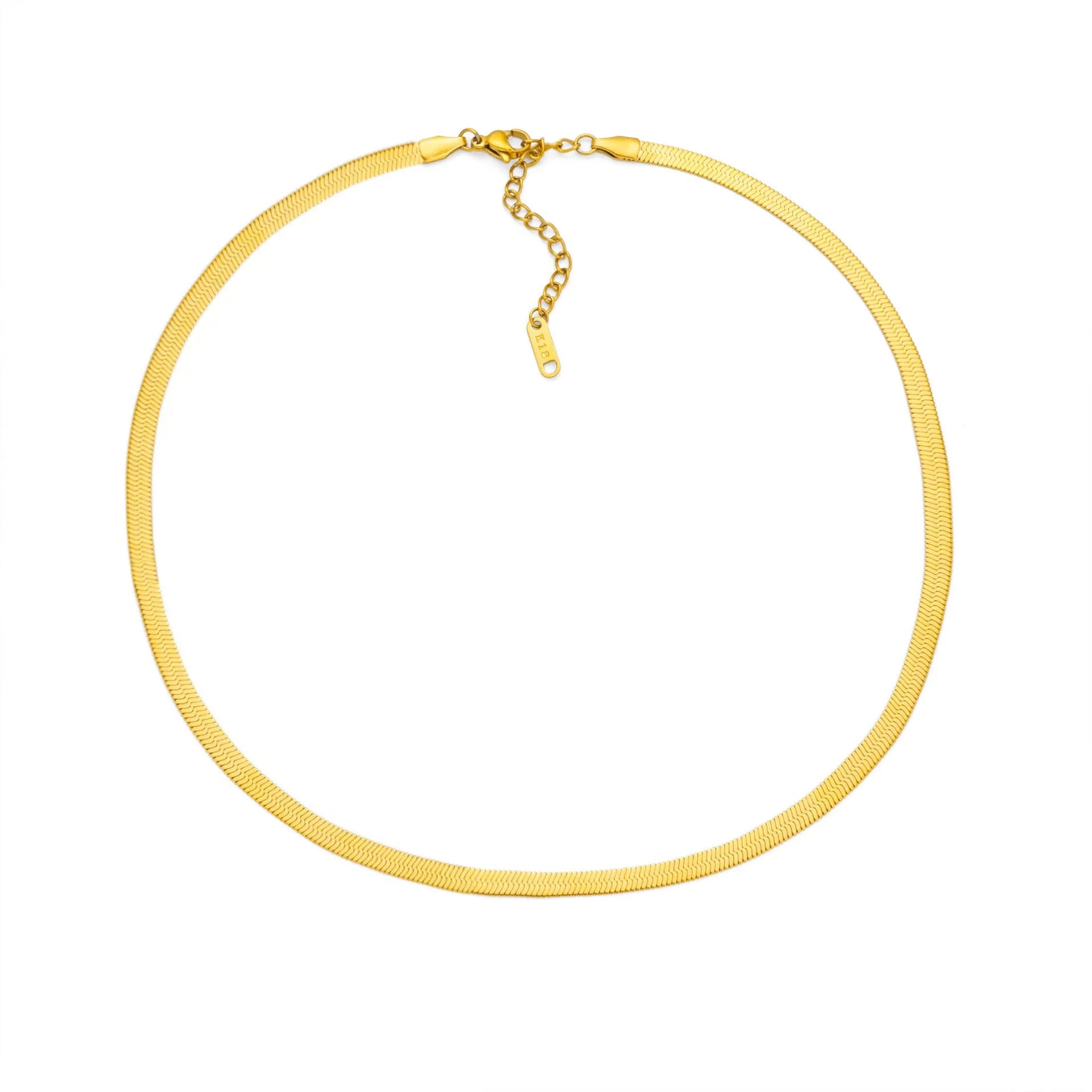 Titanium steel necklace with a choice of letter, number, or love heart pendant on a 40.5 cm chain.