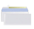 Blue anti-opening self-adhesive confidential security envelope sized 105x240mm.