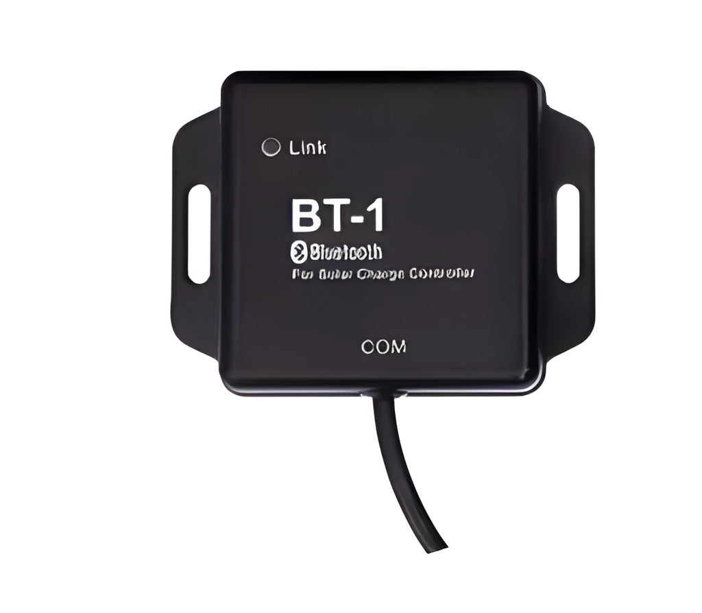 BT-1 solar panel charge controller with Bluetooth module for 12V/24V battery systems