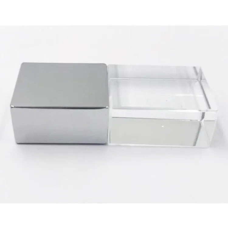 DIY Luminous Creative Crystal U Disk Mini Car USB 2.0 Flash Drive 16GB Metal Shell