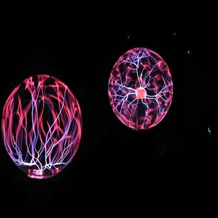 Colourful magic ball light with 7.62cm glass sphere on ABS base for events and promotions