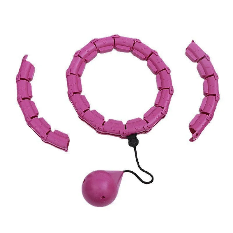Massage soft ball in pink, blue, and purple with detachable design, made from ABS, diameters 24-36 cm