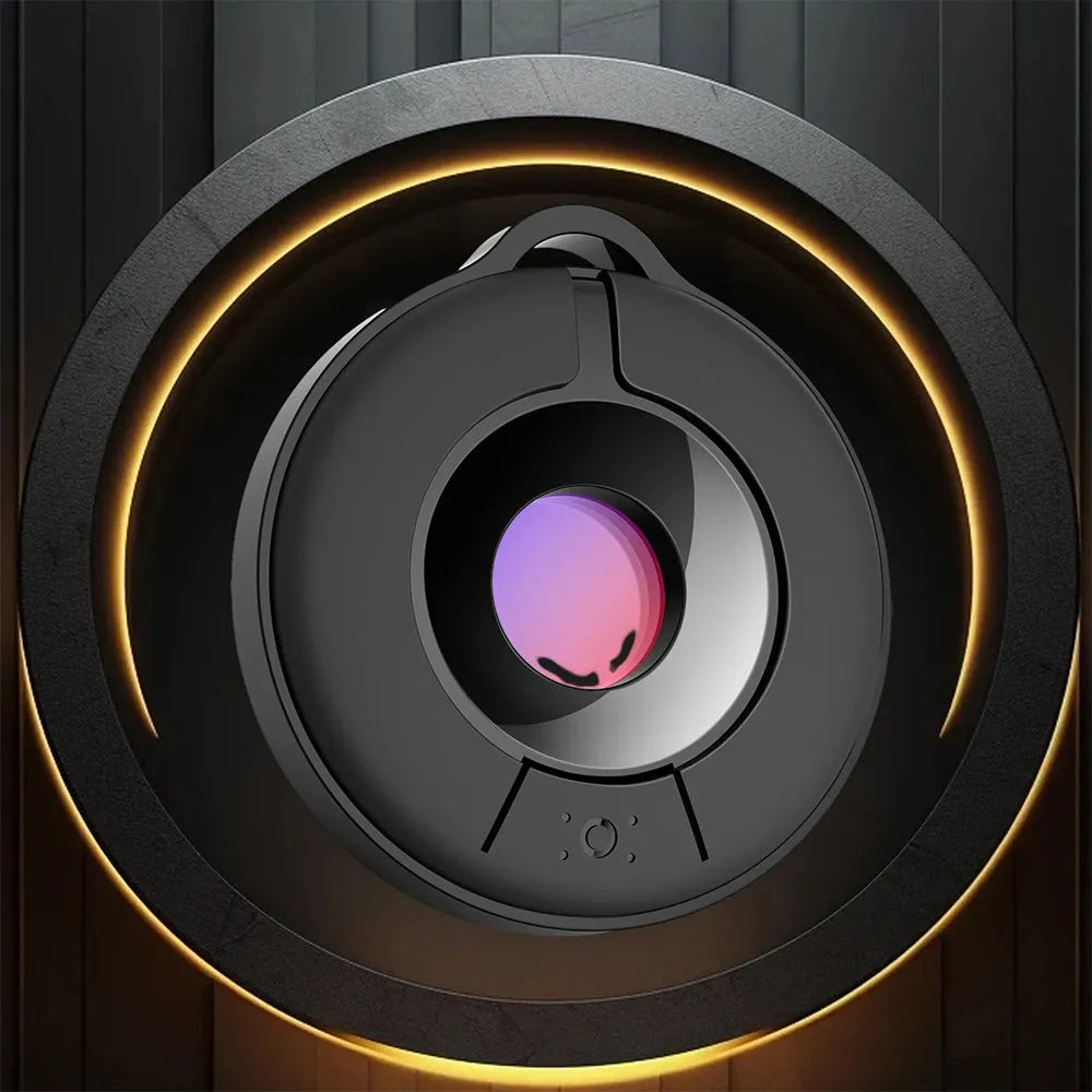 Compact S600 coloured infrared camera detector with a filtering lens for 5m remote inspection.