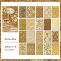Retro artistic decorative base paper set with 60 sheets of cambric paper in 8x13cm size, plastic sealed packaging
