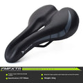 Bicycle seat cushion with hollow design in colour 3147 showing dimensions 270mm x 180mm