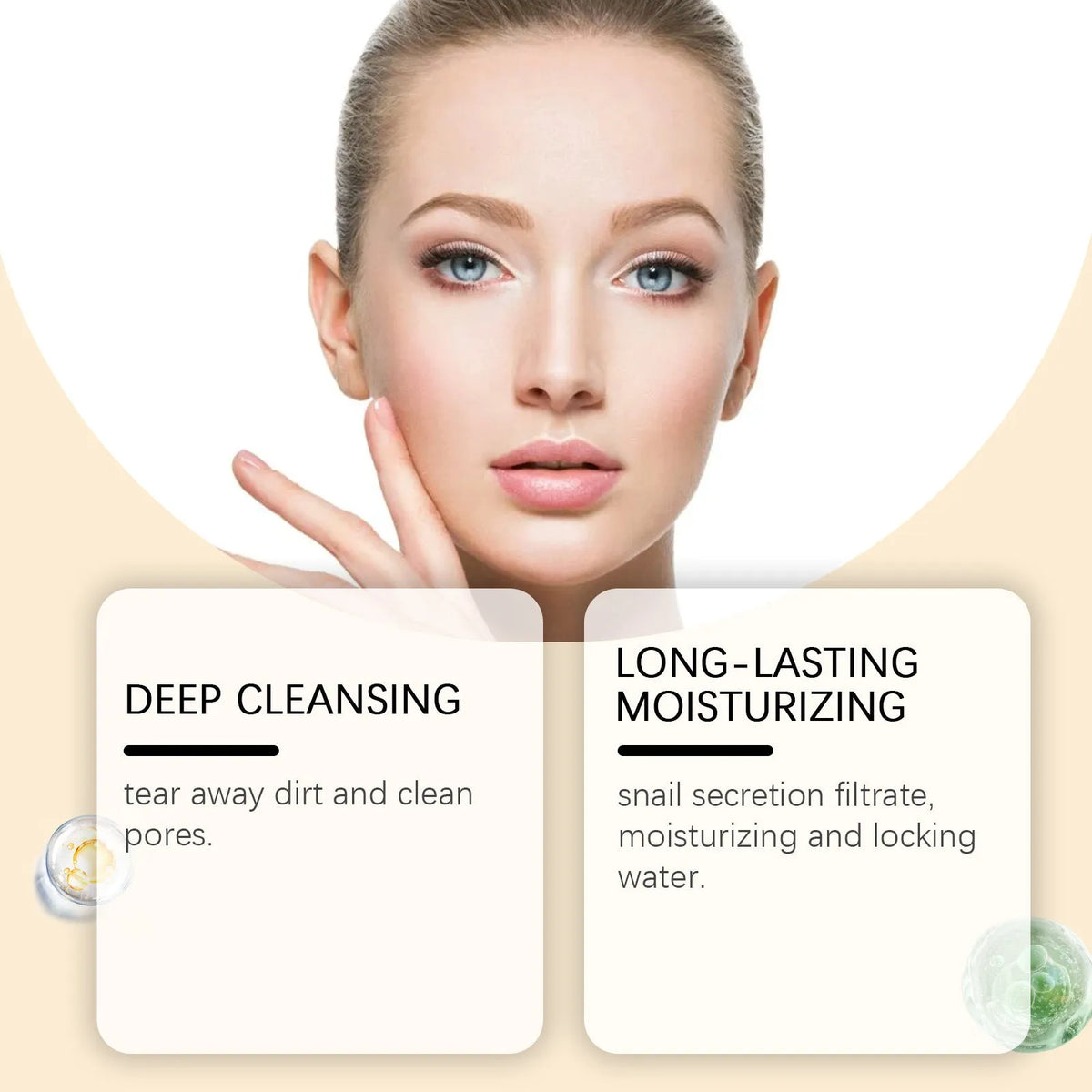 Turmeric sleep mask 120g tube with brush, hydrating exfoliating facial mask set, 4.6 x 4.6 x 14.2cm
