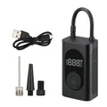 Mini wireless handheld tire inflator with ABS PC body, power bank and flashlight, 198 x 75 x 52 mm