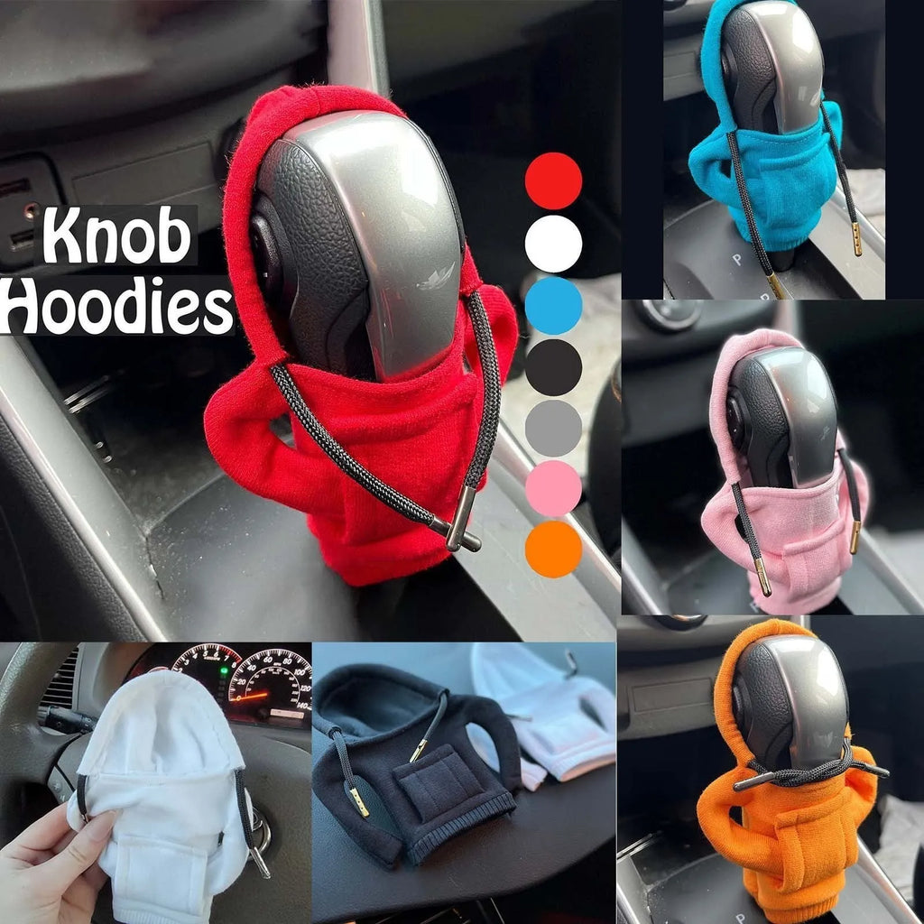 Colourful pure cotton gear lever decoration sleeve for car personalisation on a gear stick