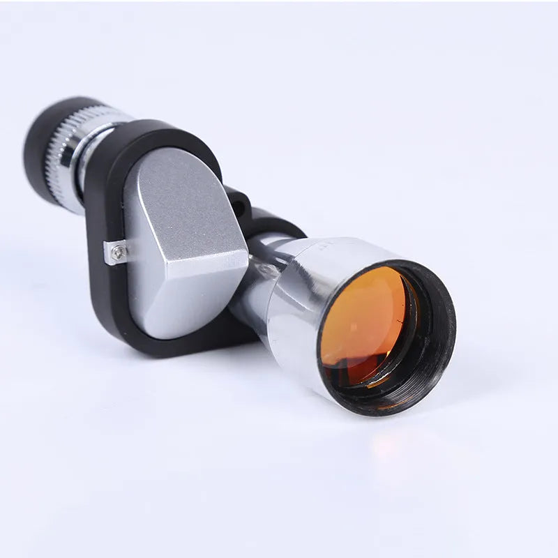 Low light night vision outdoor monocular telescope 8x20 with optical green film in green finish