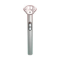Gradient pink cat's paw eye massager with micro-current vibration and coloured light function