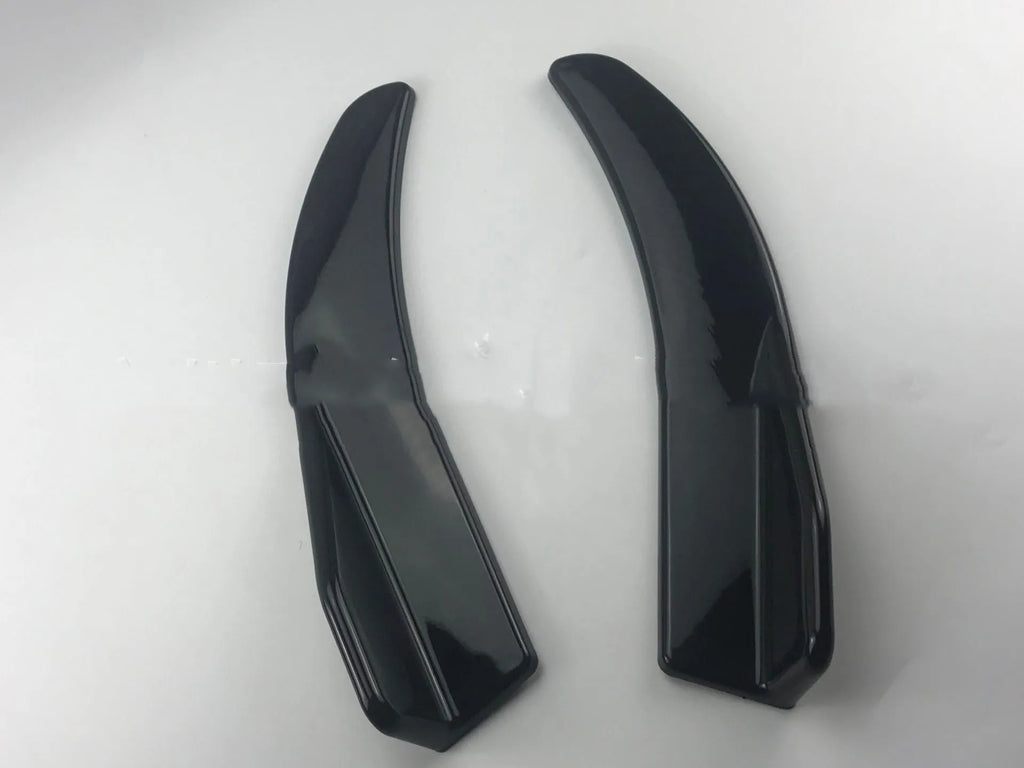 440 mm ABS deflector light set for General Motors vehicles in Bright Black and Carbon Fibre finishes