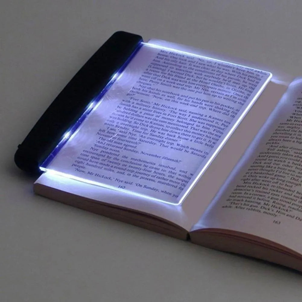 Flat-panel night vision reading lamp white style A compact household size