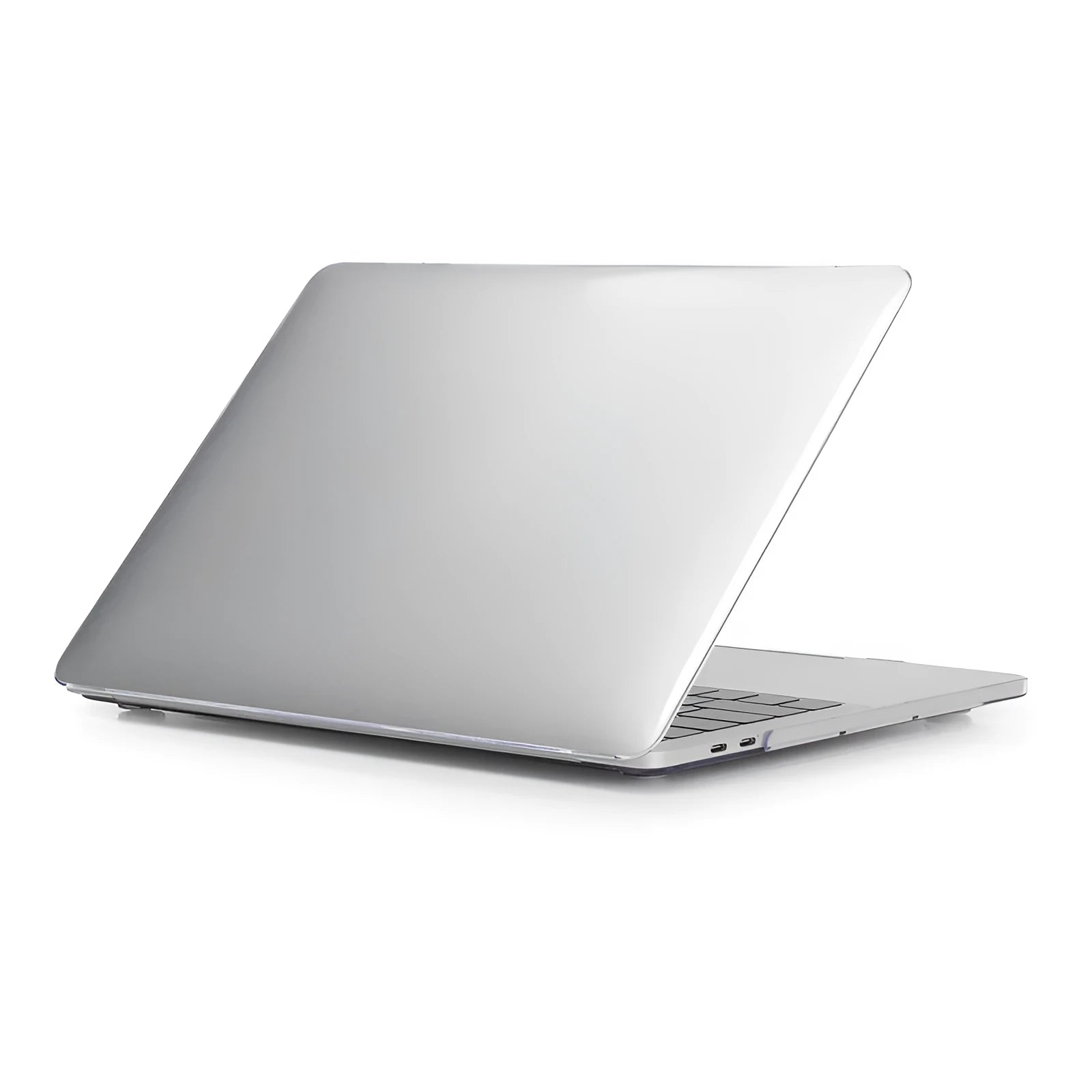 PC protective case for MacBook Pro 14.2 and 16.2 inch laptops in transparent and black colours