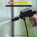Folding cordless car washing machine with lithium battery, 130W power, and foam lance