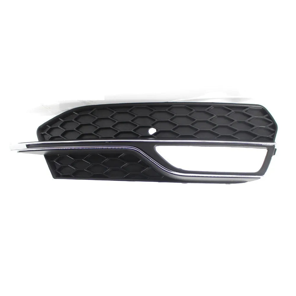 Electroplated ABS fog lamp grille for Audi A3 Sport S3 2013-2016 black left opaque option