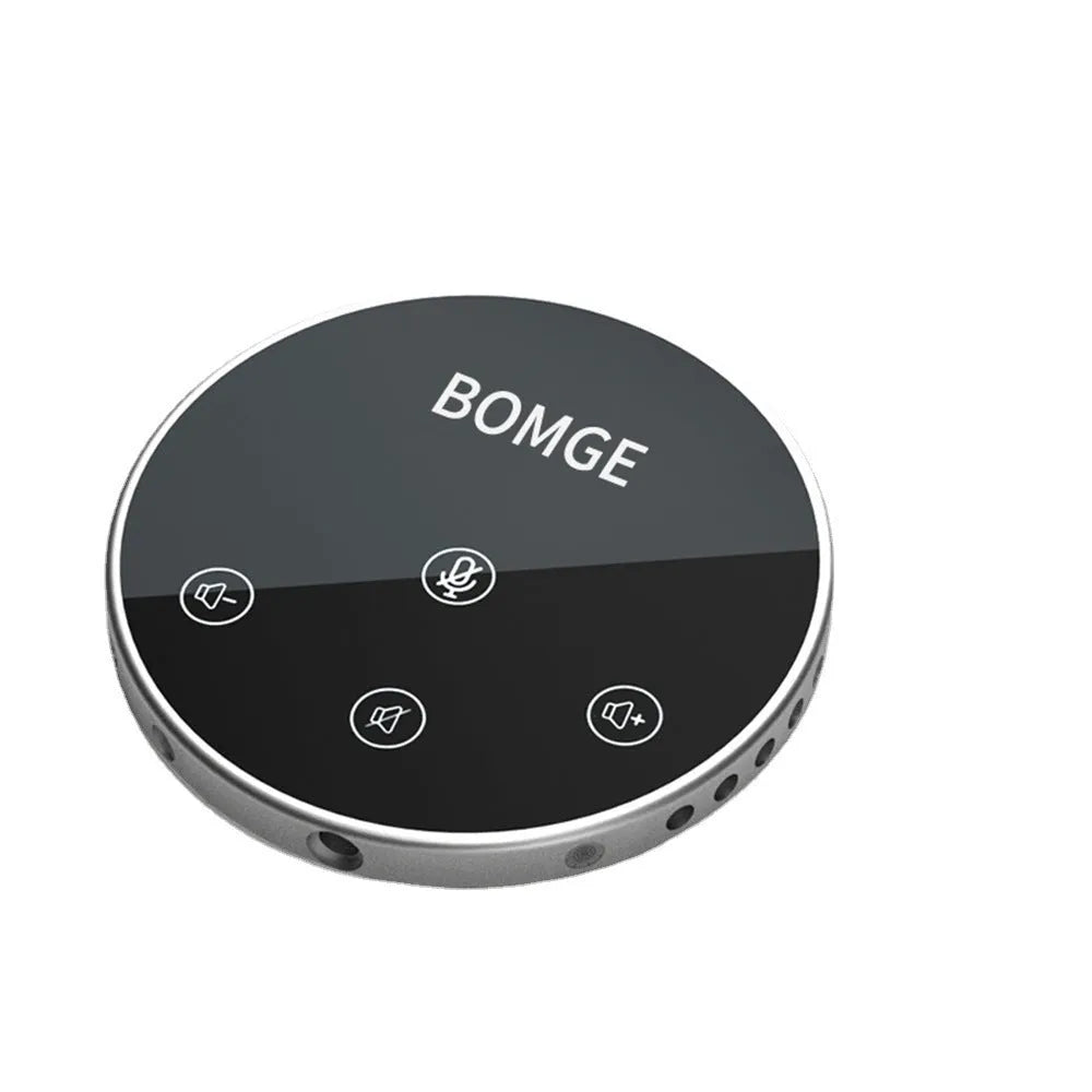 USB conference microphone with speaker, 360° omnidirectional desktop mic for PC laptop, BUM-04 BUM-05 BUM-06