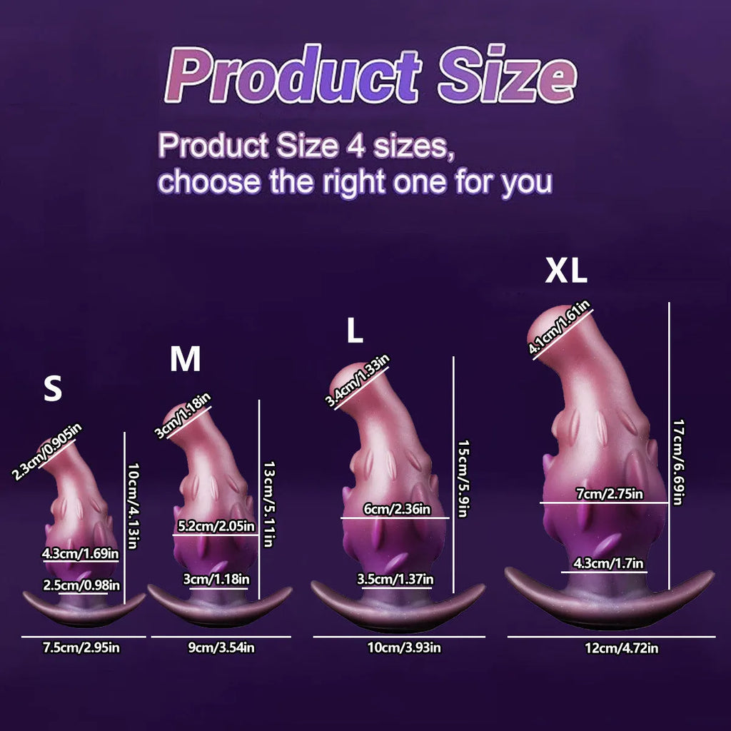 Liquid silicone masturbator adult toy in purple, gold or black colour with S M L XL size options