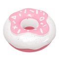 TPR molar teeth cleaning donut dog toy in chocolate, pink or yellow colours