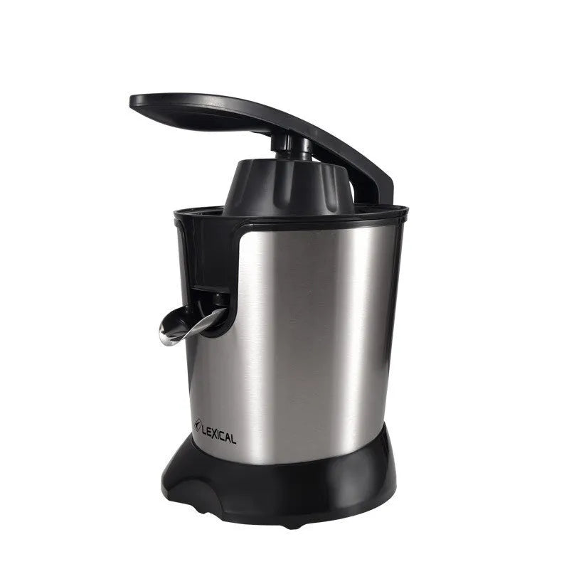 Stainless steel citrus juicer separator machine with round feeding port for lemons and oranges